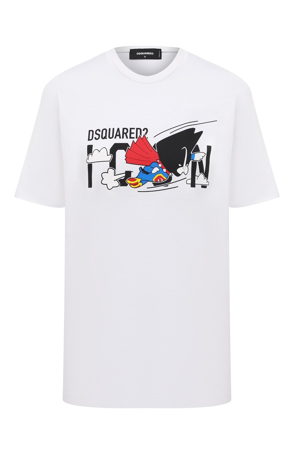 Хлопковая футболка DSQUARED2, арт. S80GC0017/S23009, фото 1