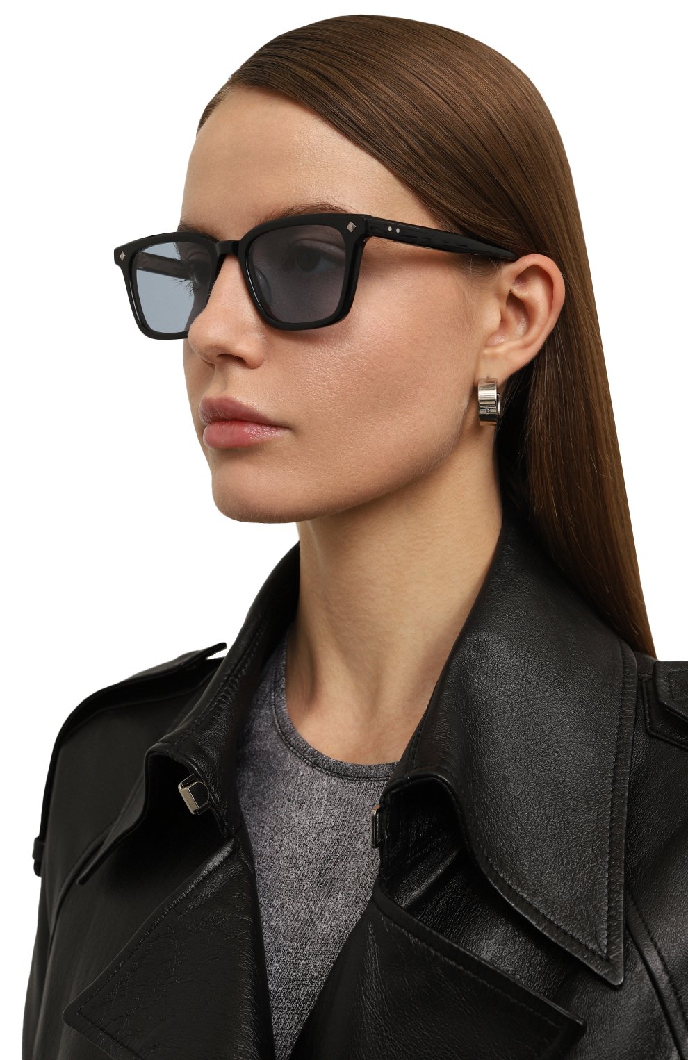 Солнцезащитные очки LUNETTERIE GENERALE, арт. ARCHITECT BLACK BLU, фото 2