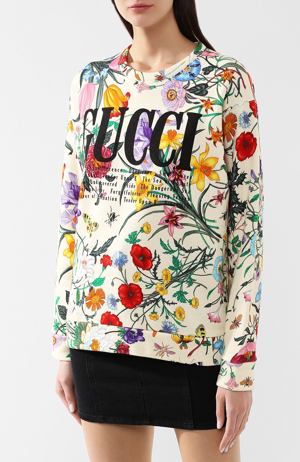 Хлопковый свитшот GUCCI, арт. 469250/XJAR4, фото 3