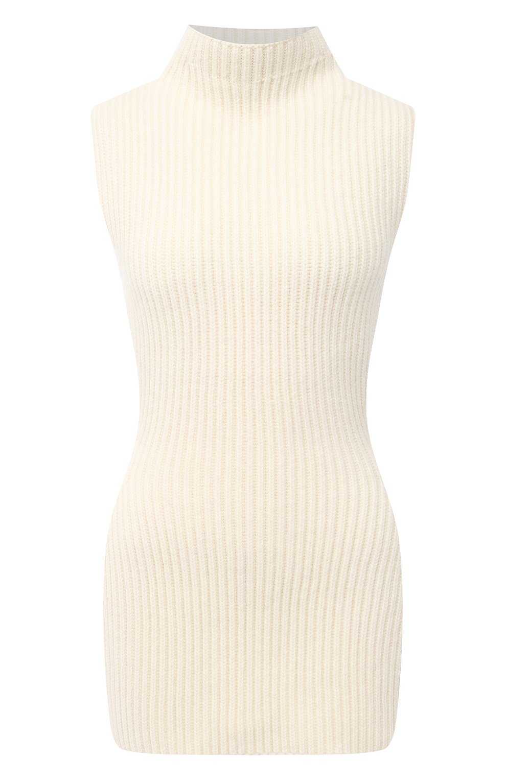 Шерстяной топ JIL SANDER белого цвета по цене 73400 руб., арт. JSPR754057-WRY20028, фото 1 Шерстяной топ JIL SANDER, арт. JSPR754057-WRY20028, фото 1