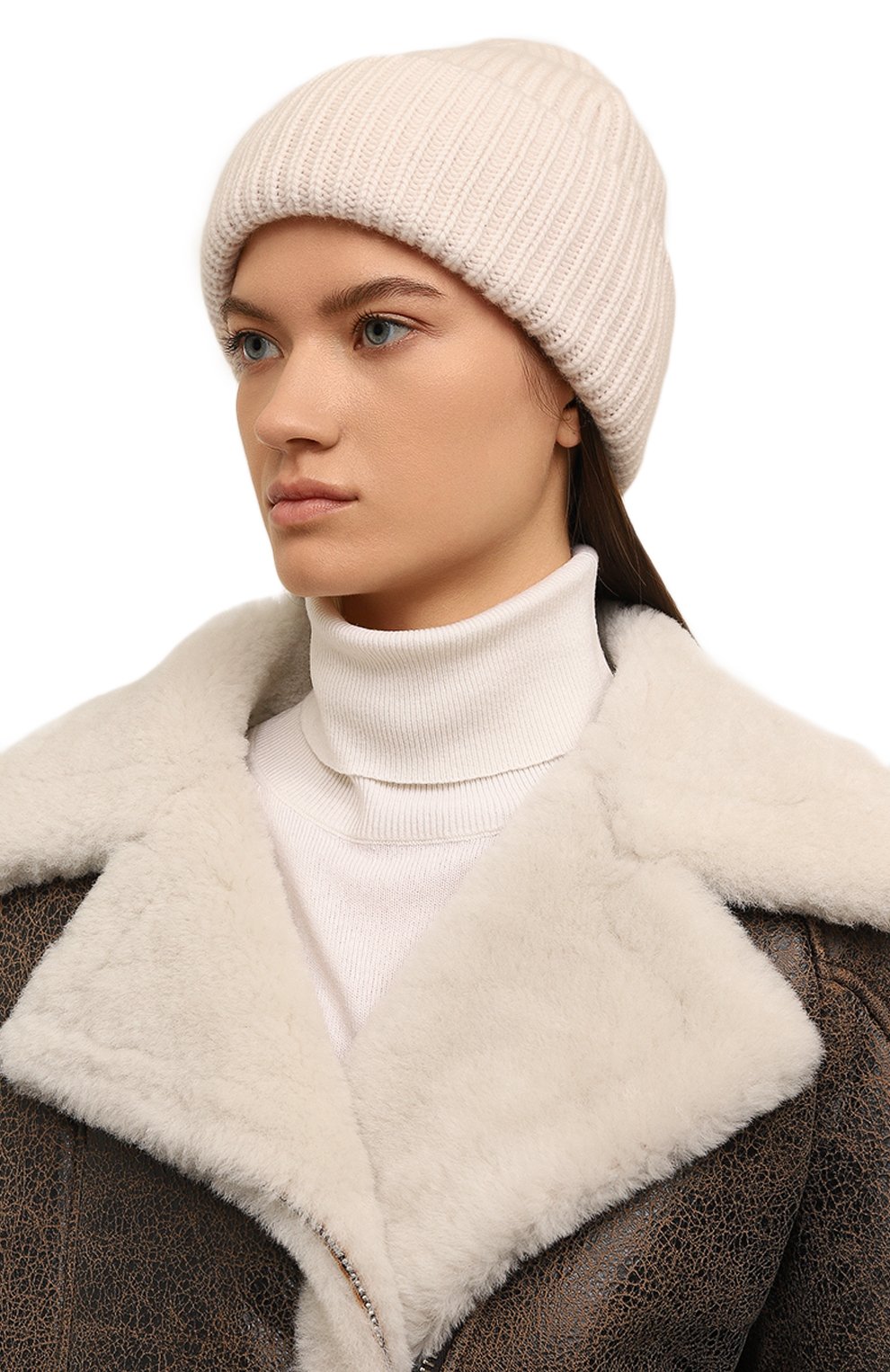 Шапка из шерсти и кашемира YVES SALOMON, арт. 23WAA502XXMACL, фото 2