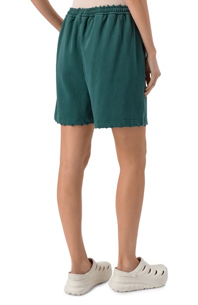 Хлопковые шорты ADDICTED зеленого цвета по цене 19290 руб., арт. FT2307, фото 4 Хлопковые шорты ADDICTED, арт. FT2307, фото 4