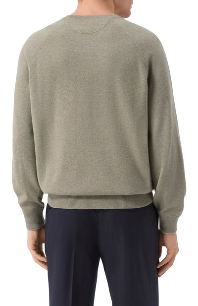 Джемпер из шерсти и кашемира BRUNELLO CUCINELLI, арт. M3609218G, фото 4