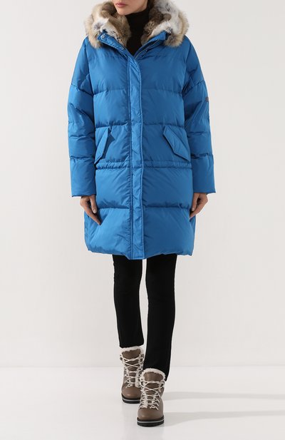 Пуховик с меховой отделкой LEMPELIUS, арт. 3000/278RC, фото 2