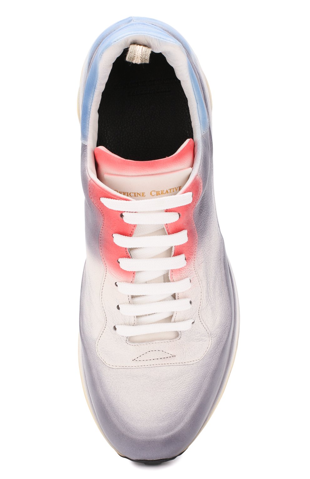 Кожаные кроссовки OFFICINE CREATIVE разноцветного цвета по цене 49950 руб., арт. SPHYKE/001/FRIDA, фото 5 Кожаные кроссовки OFFICINE CREATIVE, арт. SPHYKE/001/FRIDA, фото 5