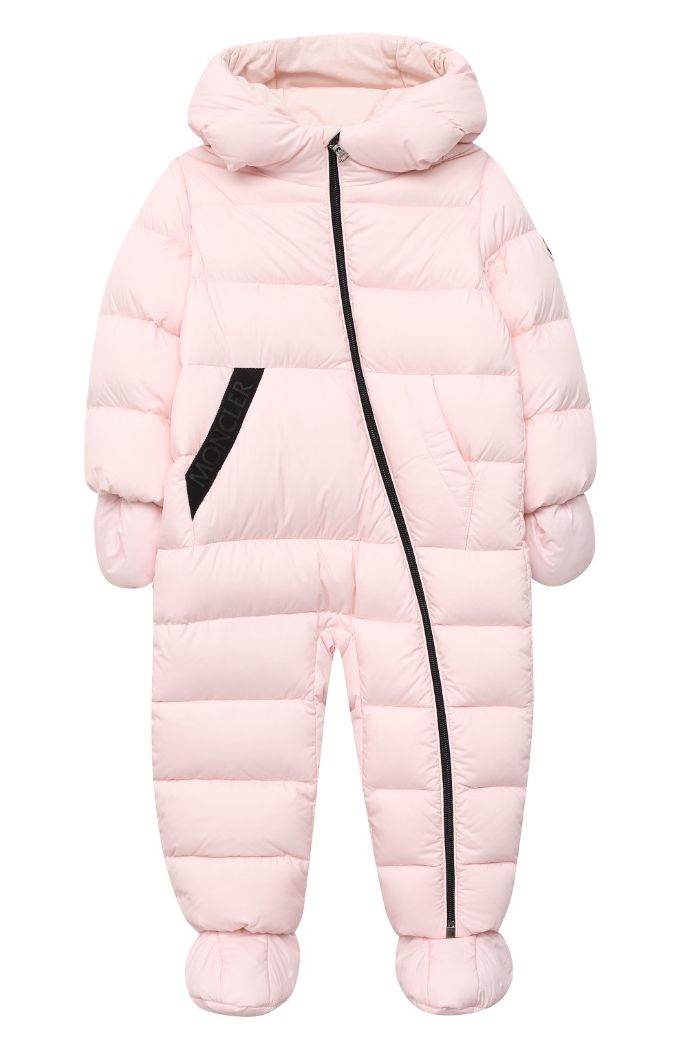 Пуховый комбинезон с пинетками MONCLER, арт. F2-951-1G502-00-53333/3M-18M, фото 1