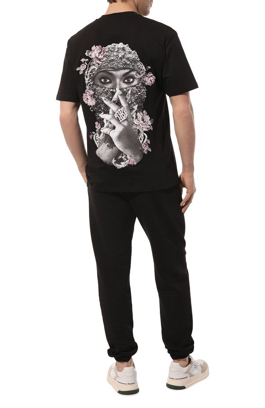 Хлопковая футболка Ih Nom Uh Nit Чёрный, фото 2