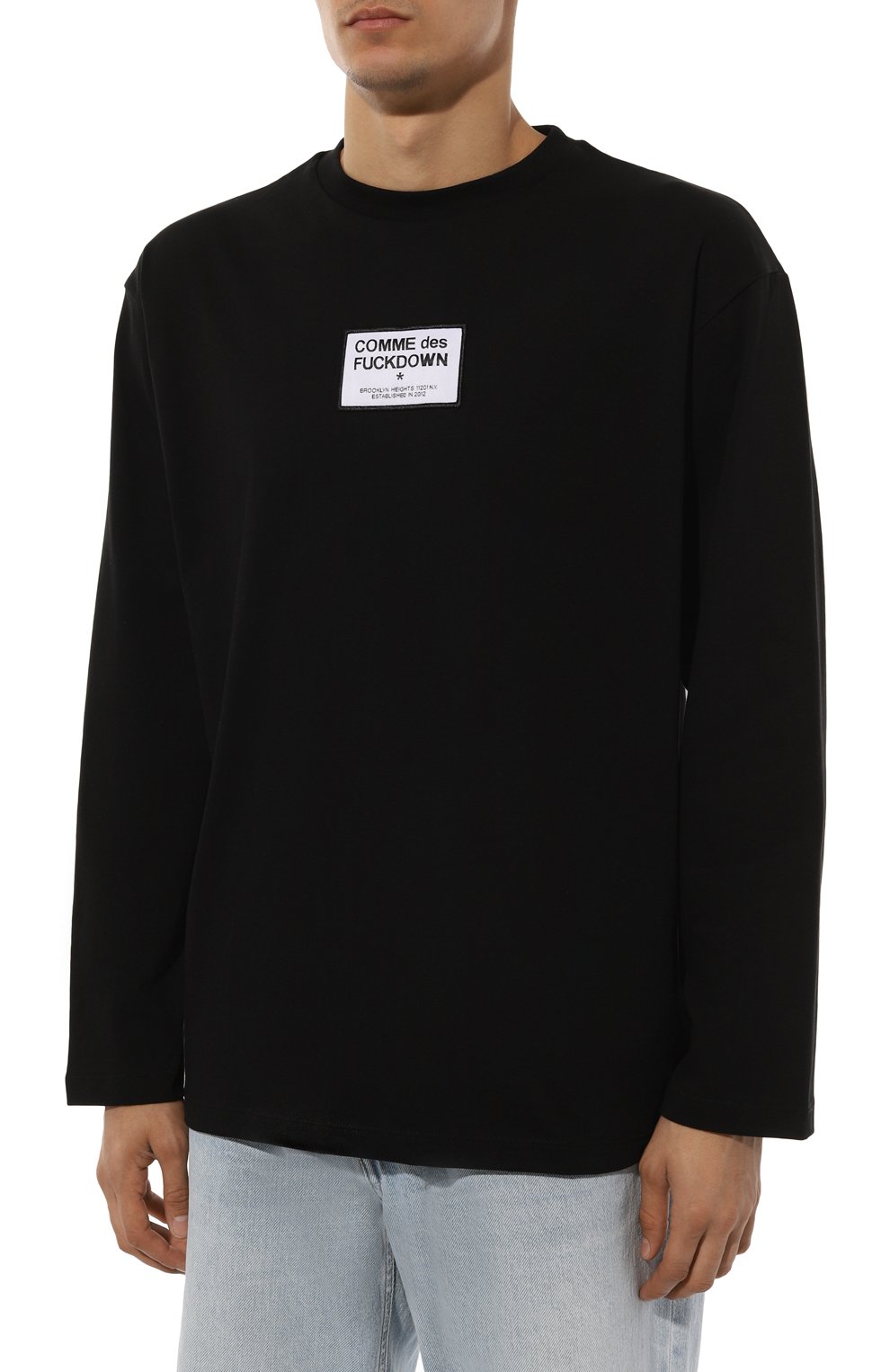 Хлопковый лонгслив COMME DES FUCKDOWN, арт. CFABM01454, фото 3