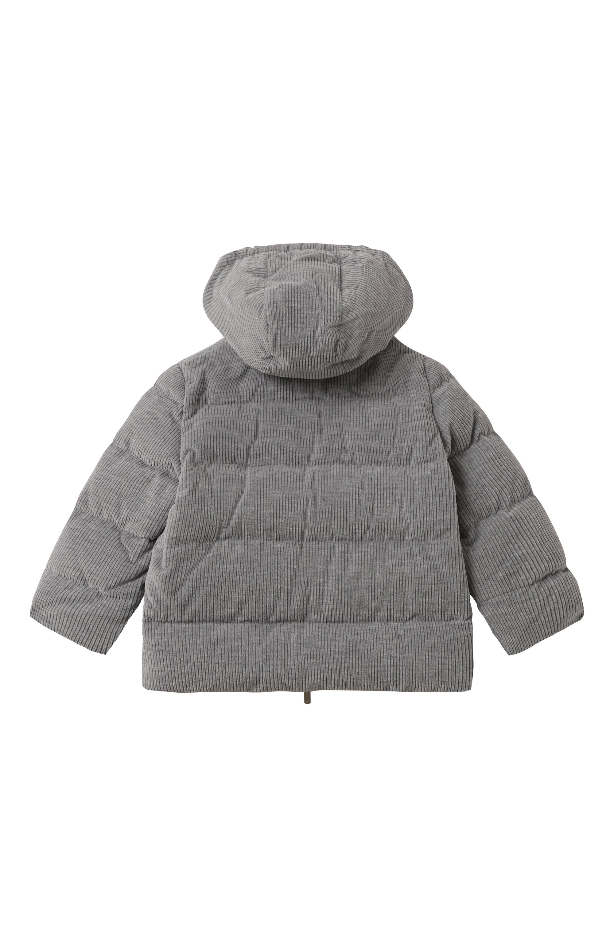 Вельветовый пуховик BRUNELLO CUCINELLI, арт. BY476J329A, фото 2