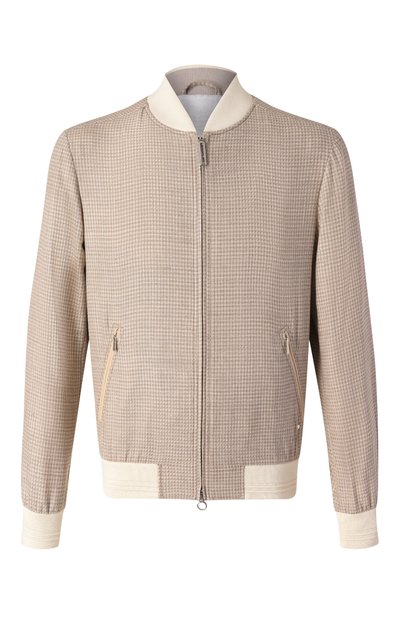 Мужской бомбер из шерсти и шелка STEFANO RICCI, арт. MZJ5100070/LP50HA