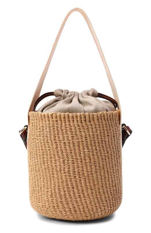 Сумка Woody small Chloé CHC22SS381G55 Бежевый  CHC22SS381G55 Фото 6