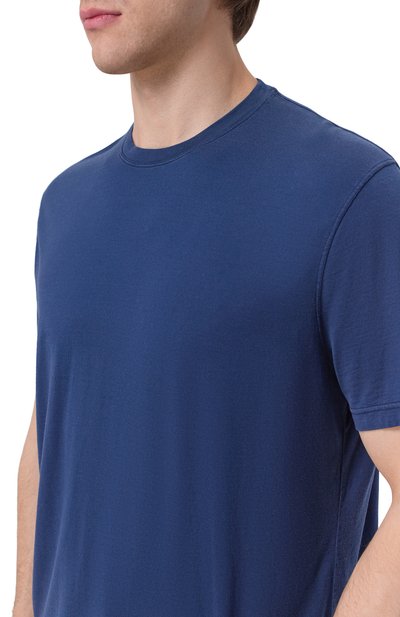 Футболка из шелка и хлопка KITON, арт. UMK0874, фото 5