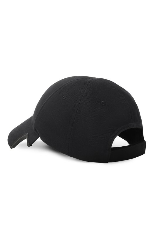 Хлопковая бейсболка Balenciaga 835105/410B2 Чёрный  835105/410B2 Фото 2