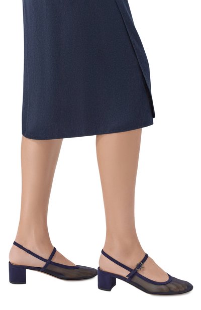 Текстильные туфли francoise 45 GIANVITO ROSSI, арт. G95574.45RIC.RSCDEDE, фото 2