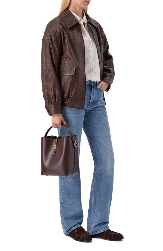 Сумка Le 37 Saint Laurent 742828/2R20W Коричневый  742828/2R20W Фото 8