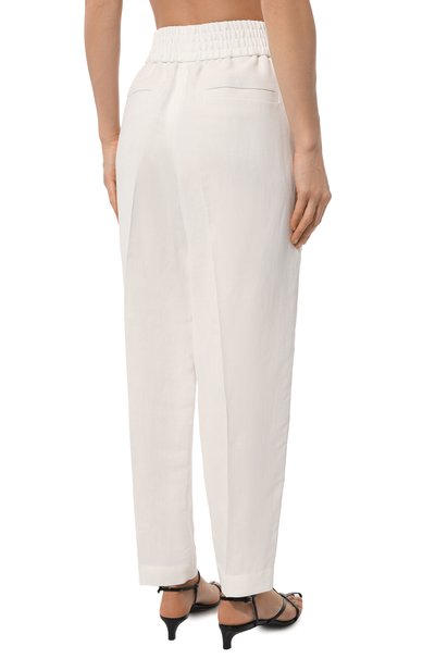 Брюки из вискозы и льна BRUNELLO CUCINELLI, арт. MH126B1071, фото 4