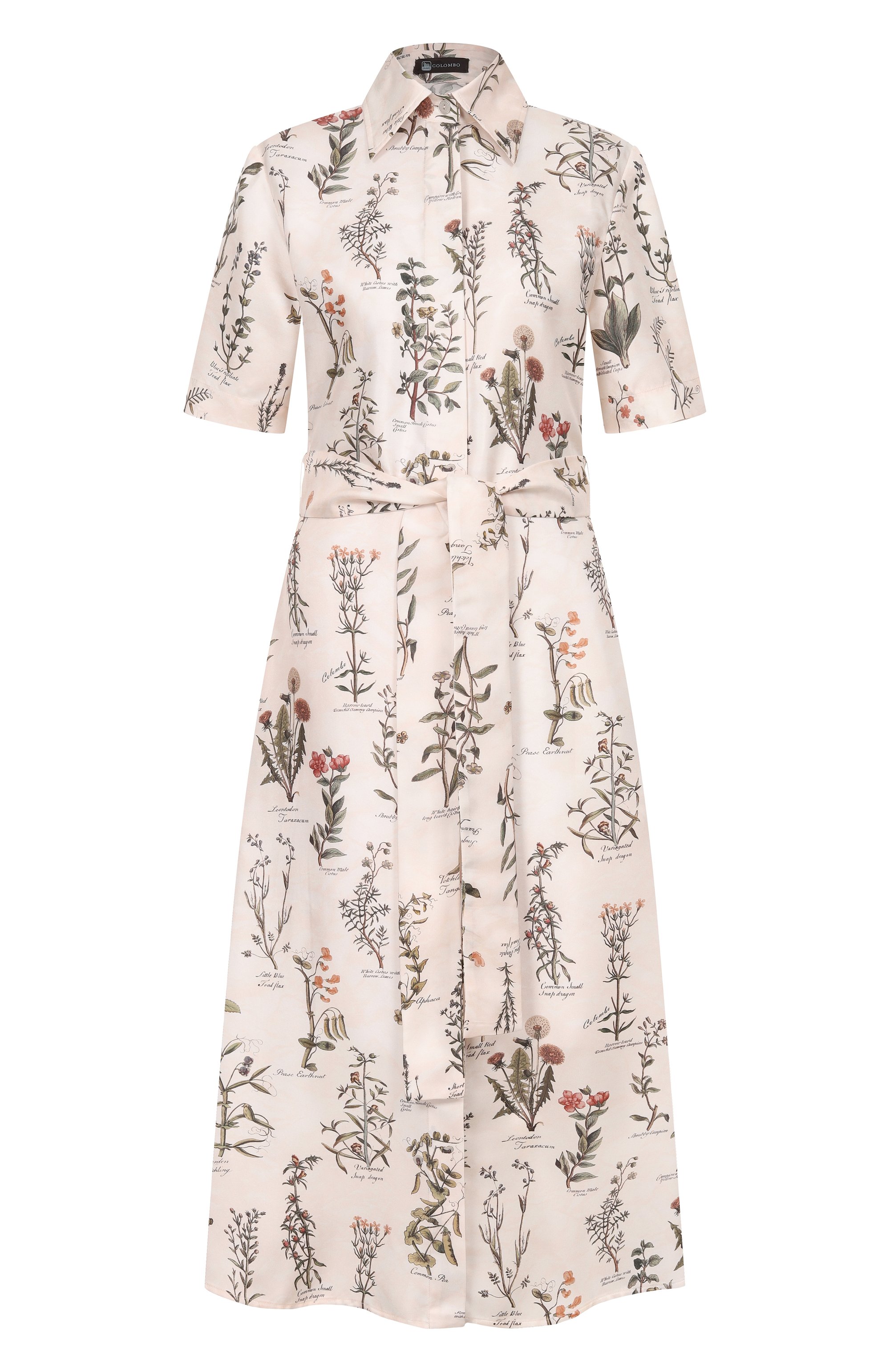 Шелковое платье COLOMBO, арт. AB00358/F/T0666-11-2H, фото 1