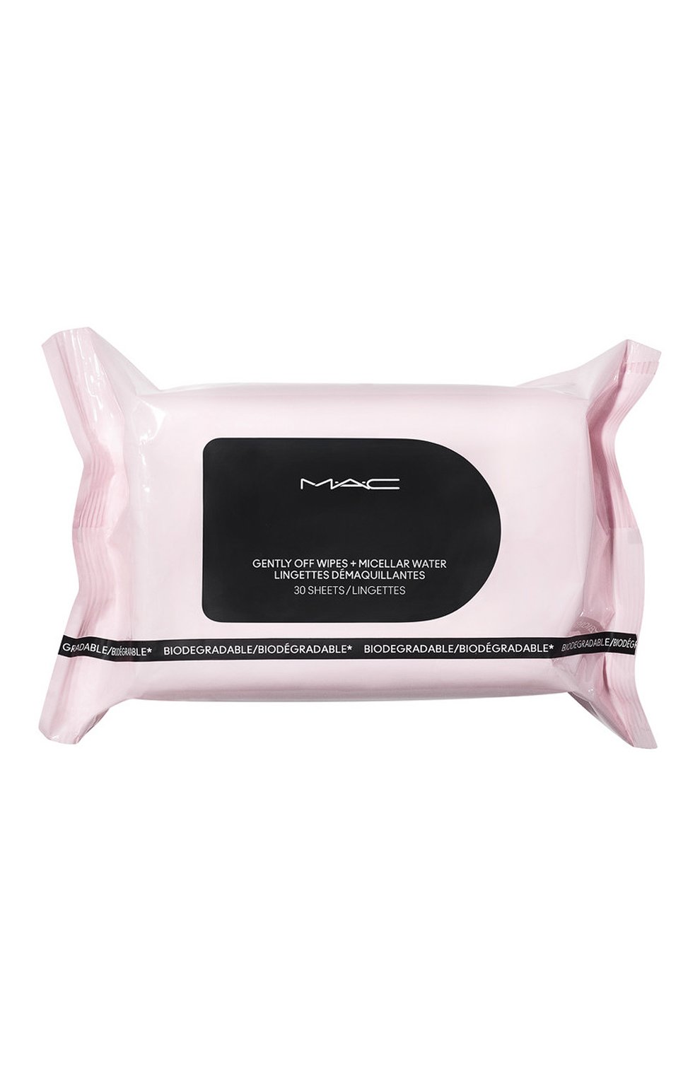 Салфетки для снятия макияжа gently off wipes + micellar water biodegradable (30шт.) MAC, арт. SRAY-01, фото 1