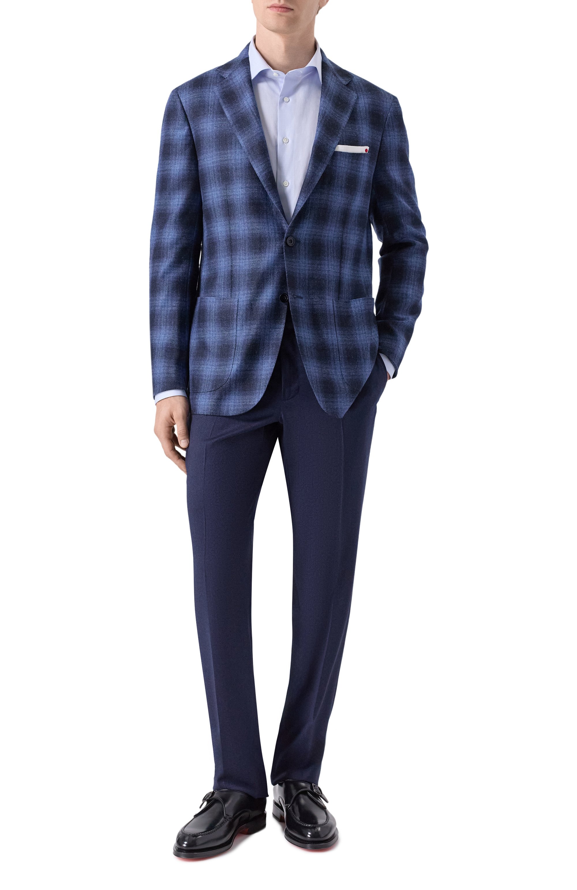 Пиджак из шерсти и кашемира KITON, арт. UG81K0144G14, фото 2