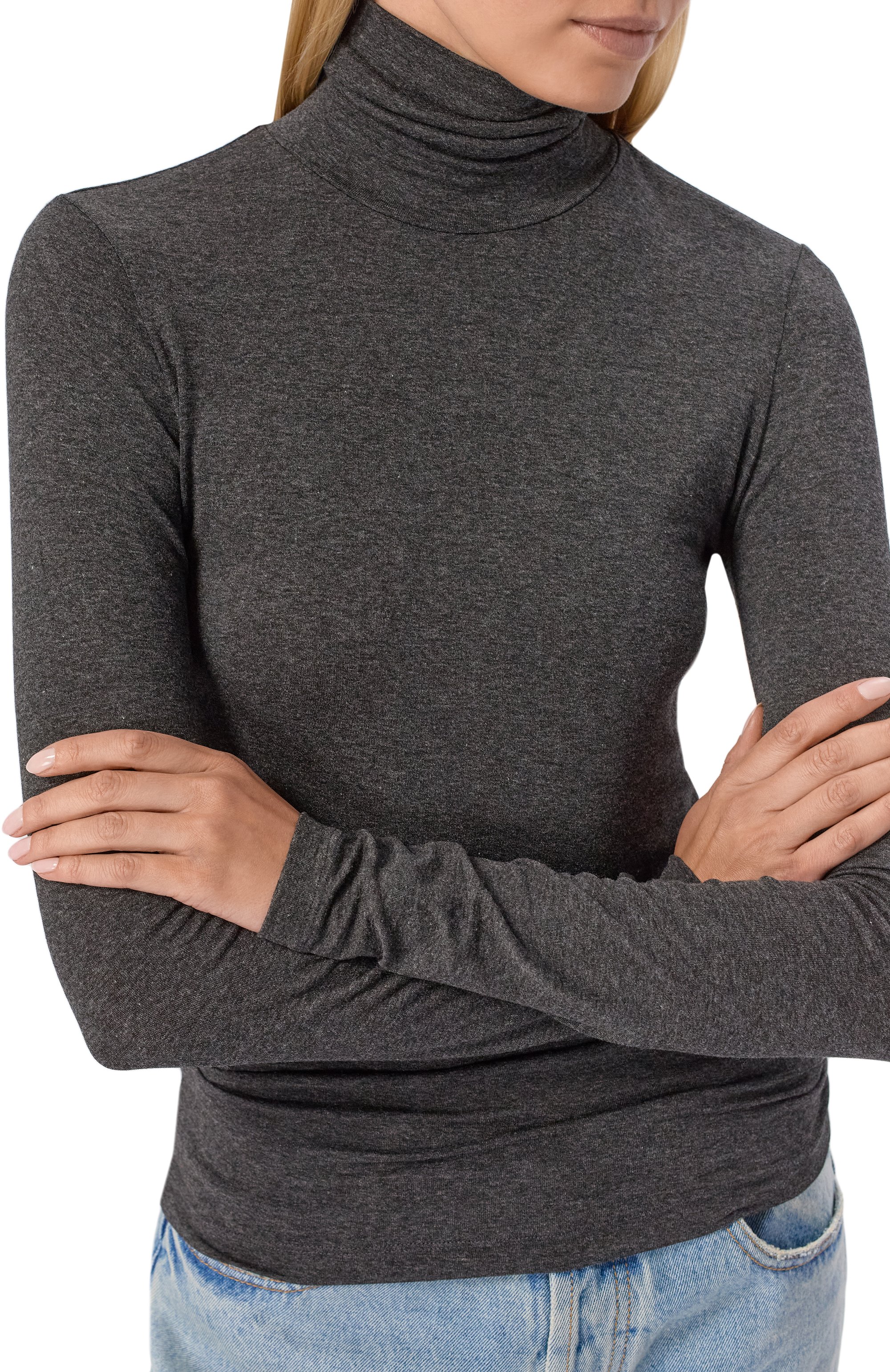 Водолазка из вискозы AGOLDE, арт. A7238-1902, фото 5