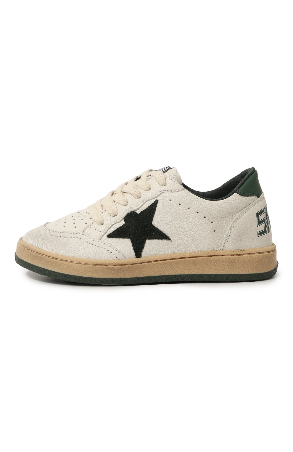 Кожаные кеды ball star GOLDEN GOOSE DELUXE BRAND, арт. GYF00439.F004827, фото 2
