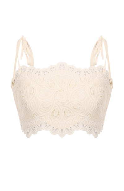 Женский хлопковый топ ZIMMERMANN, арт. 4245TSS251