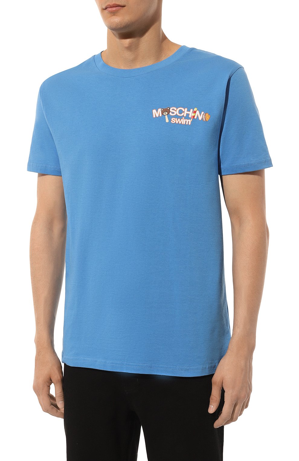 Хлопковая футболка MOSCHINO, арт. A0714/9409, фото 3