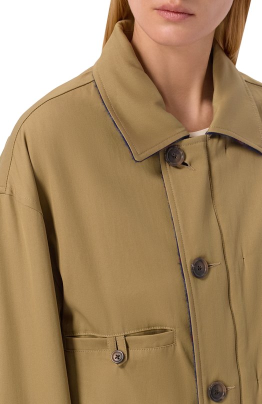 Двусторонняя куртка Maison Margiela S51AM0511/MTN154 Бежевый  S51AM0511/MTN154 Фото 5