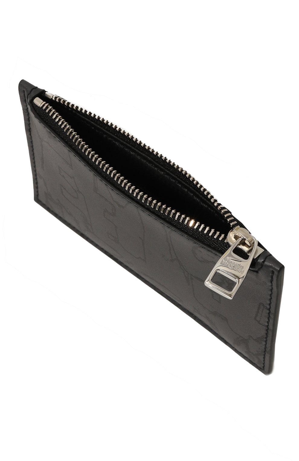Кожаный футляр для кредитных карт ALEXANDER MCQUEEN черного цвета по цене 32650 руб., арт. 779481/1AAQ4, фото 3 Кожаный футляр для кредитных карт ALEXANDER MCQUEEN, арт. 779481/1AAQ4, фото 3