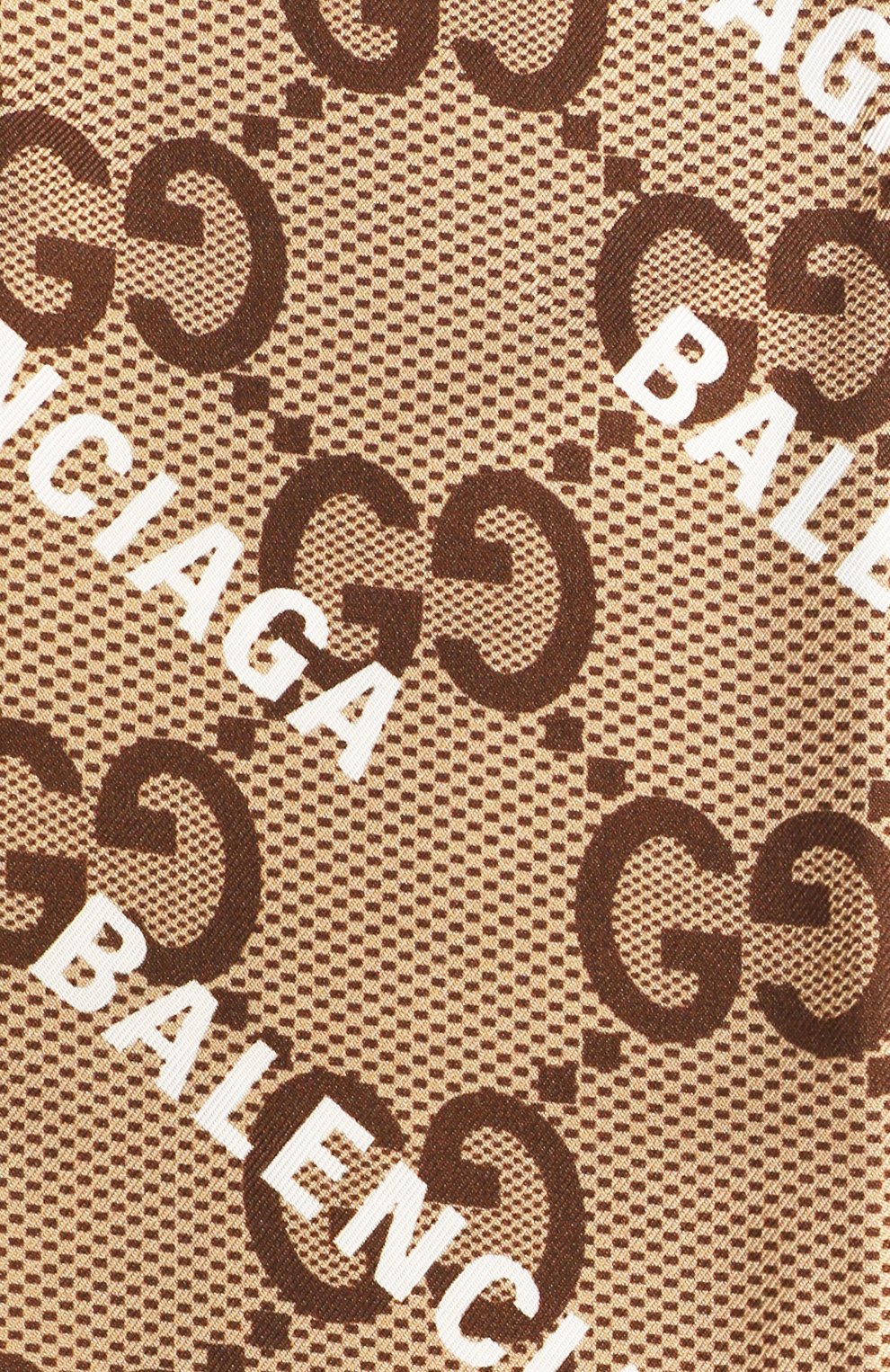 Шелковый шарф-бандо gucci x balenciaga GUCCI, арт. 676777 3G001, фото 4