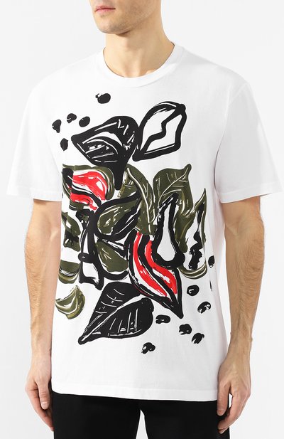 Хлопковая футболка MARNI, арт. HUMU0142P0/S22763, фото 3