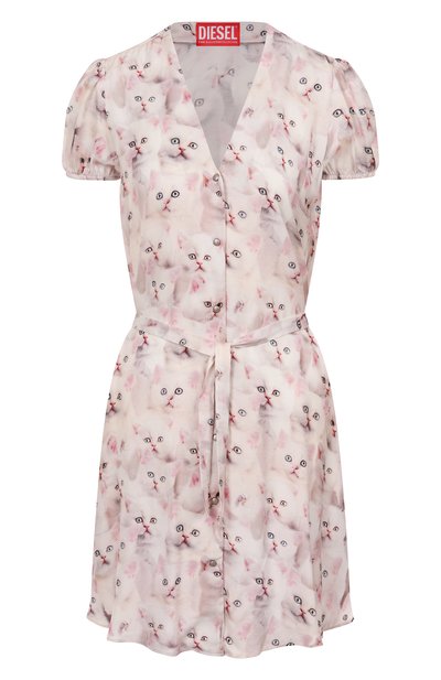 Женское платье из вискозы d-ollish DIESEL, арт. A19594/0GIBV