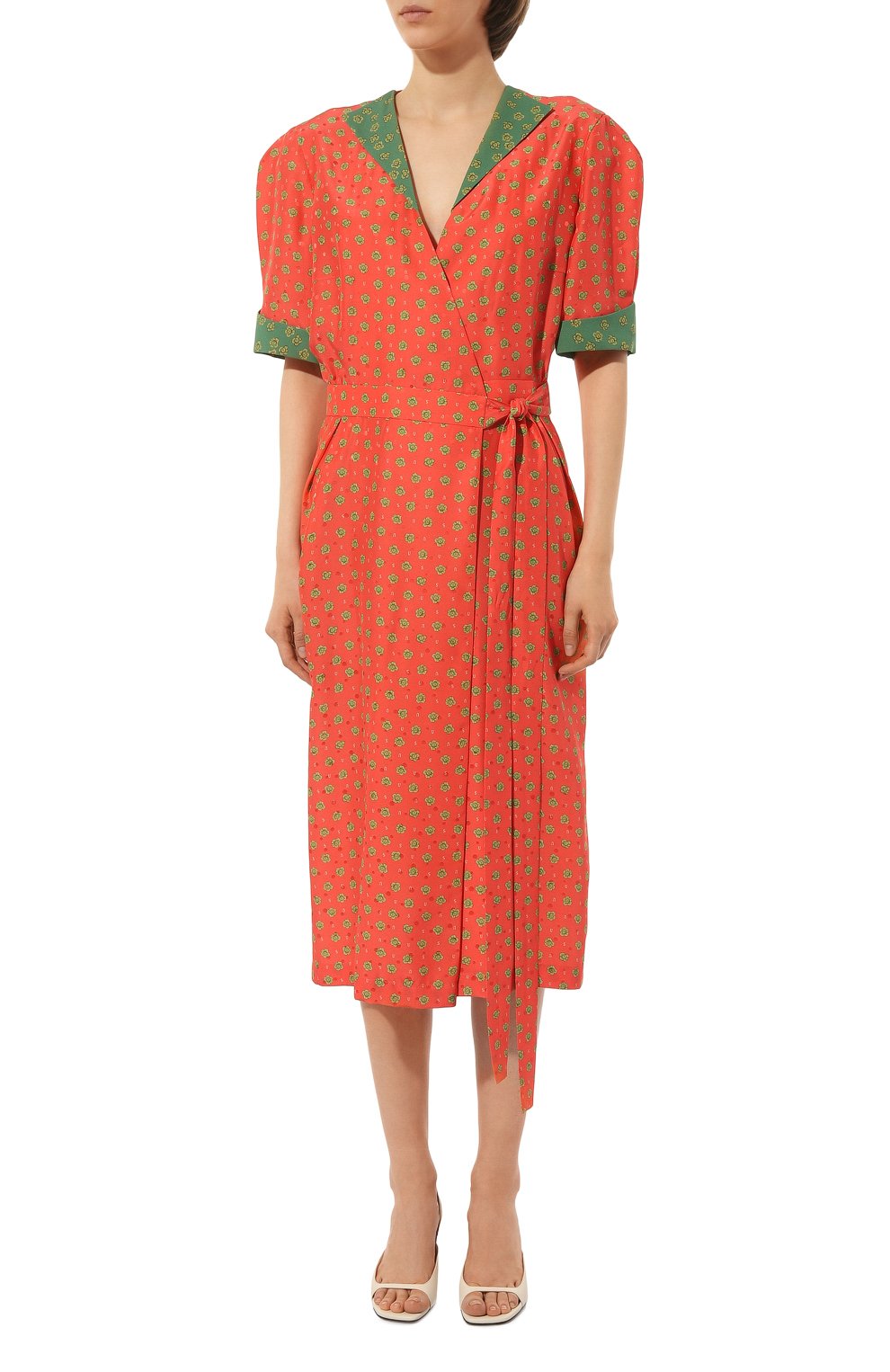 Шелковое платье ULYANA SERGEENKO, арт. ABM001SS22Ornella 3667т21, фото 3