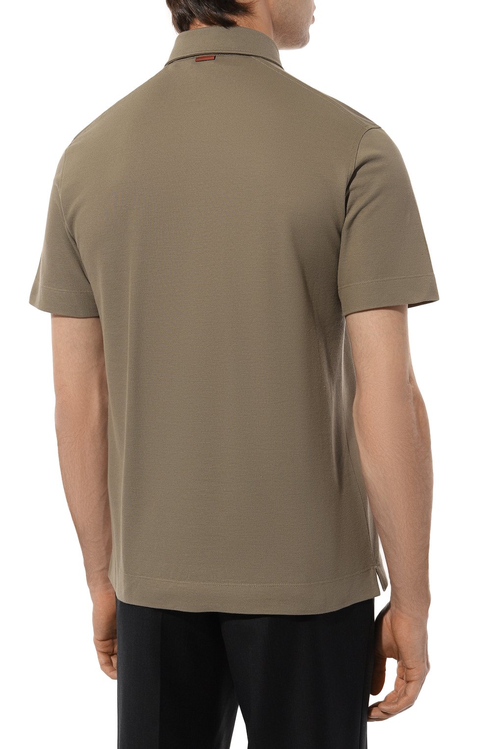 Хлопковое поло ZEGNA, арт. UD392A7/D752, фото 4