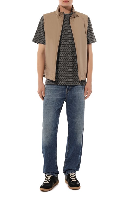 Футболка из вискозы Giorgio Armani 6RSM94/SJCKZ Серый  6RSM94/SJCKZ Фото 2