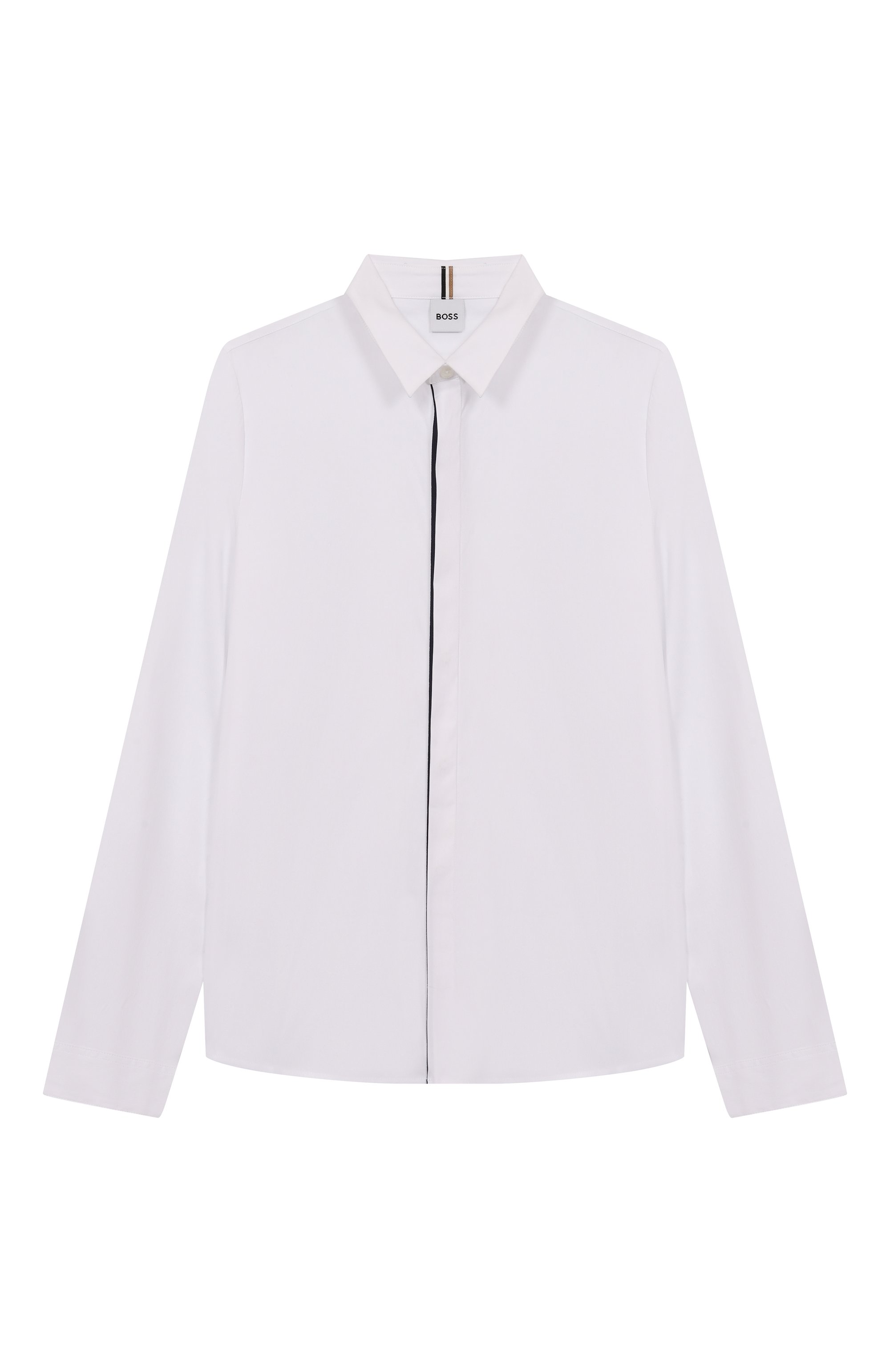 Хлопковая рубашка BOSS, арт. J51132/14A-16A, фото 1