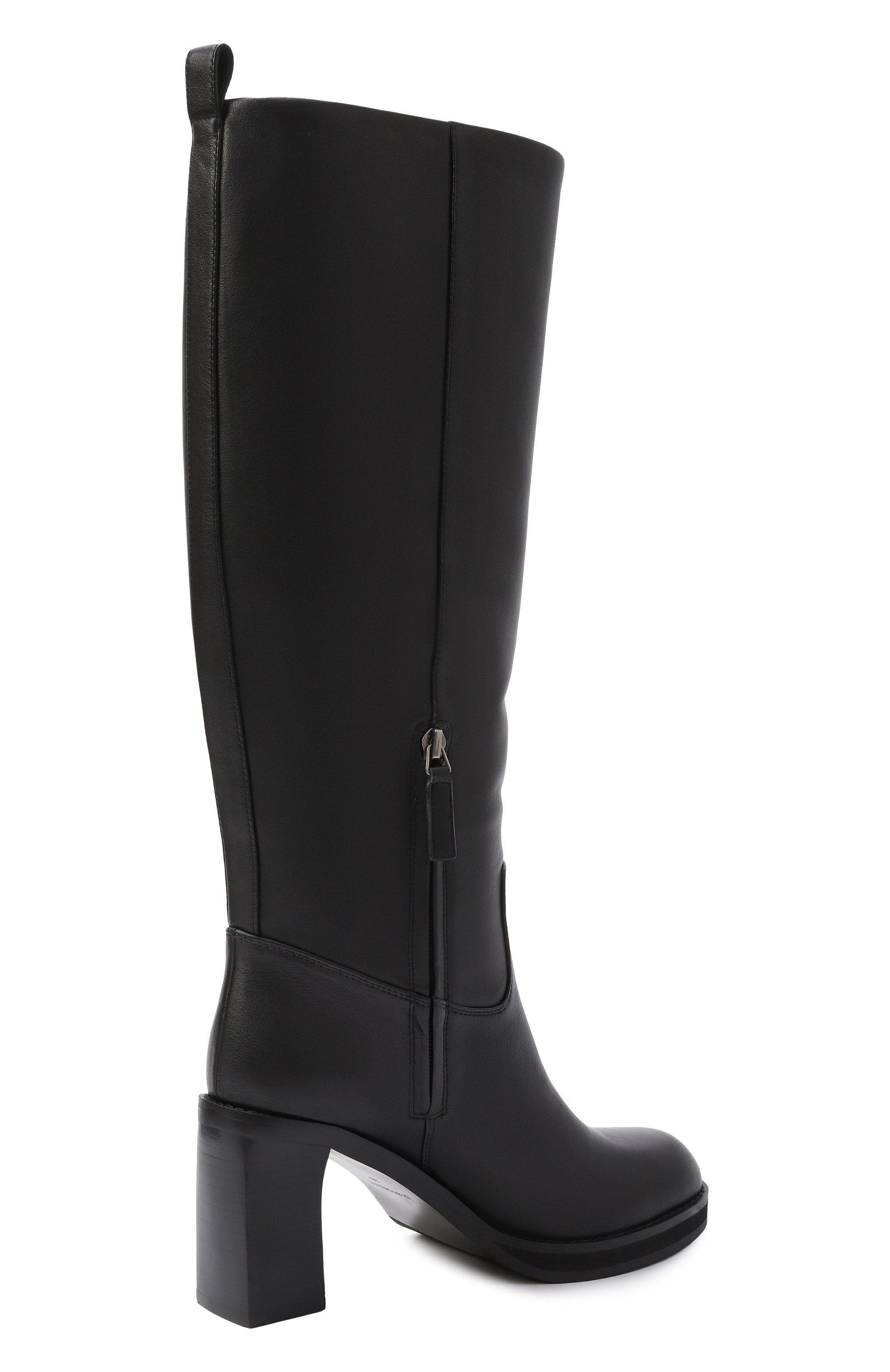 Кожаные сапоги 12 STOREEZ, арт. 133743, фото 5