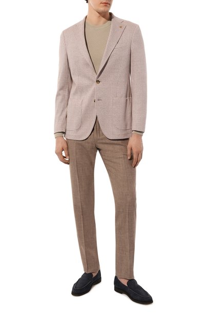 Хлопковый пиджак SARTORIA LATORRE бежевого цвета по цене 74450 руб., арт. JEF74 JD133, фото 2 Хлопковый пиджак SARTORIA LATORRE, арт. JEF74 JD133, фото 2