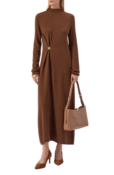 Сумка furla sfera soft medium FURLA темно-бежевого цвета по цене 42500 руб., арт. WB01403/BX3168, фото 3 Сумка furla sfera soft medium FURLA, арт. WB01403/BX3168, фото 3