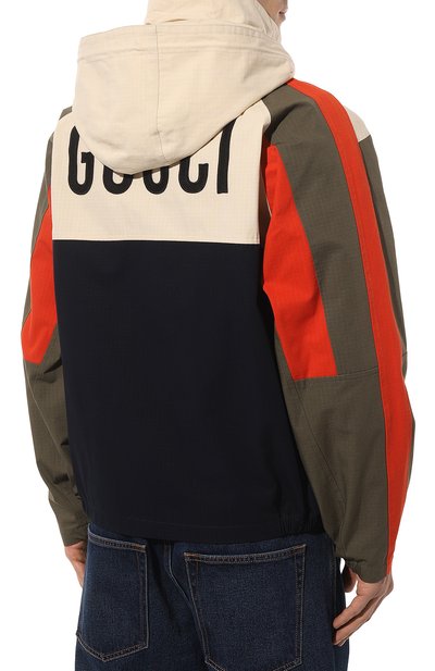 Хлопковая куртка GUCCI, арт. 669142 ZAIEU, фото 4