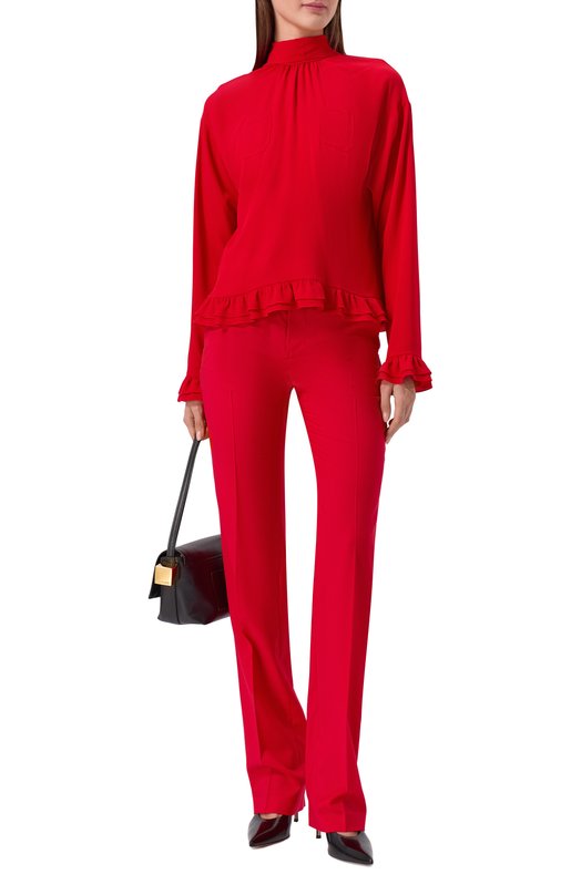 Шерстяные брюки N21 B031/3016 Красный  B031/3016 Фото 2