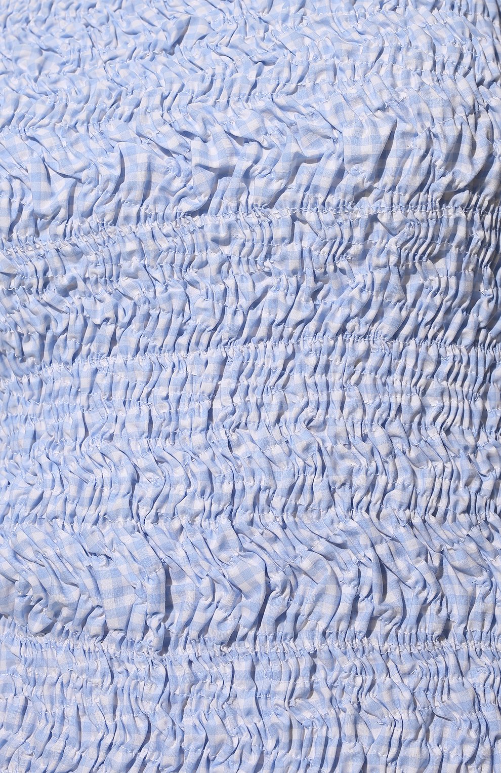 Хлопковое платье MIU MIU голубого цвета по цене 170000 руб., арт. MF4526-2AP2-F0012, фото 5 Хлопковое платье MIU MIU, арт. MF4526-2AP2-F0012, фото 5