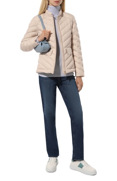 Пуховая куртка WOOLRICH бежевого цвета по цене 49800 руб., арт. CFWW0U0776FR/UT2635, фото 2 Пуховая куртка WOOLRICH, арт. CFWW0U0776FR/UT2635, фото 2