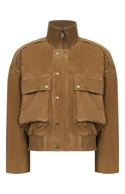 Женская замшевый бомбер PETAR PETROV, арт. S25LJ8