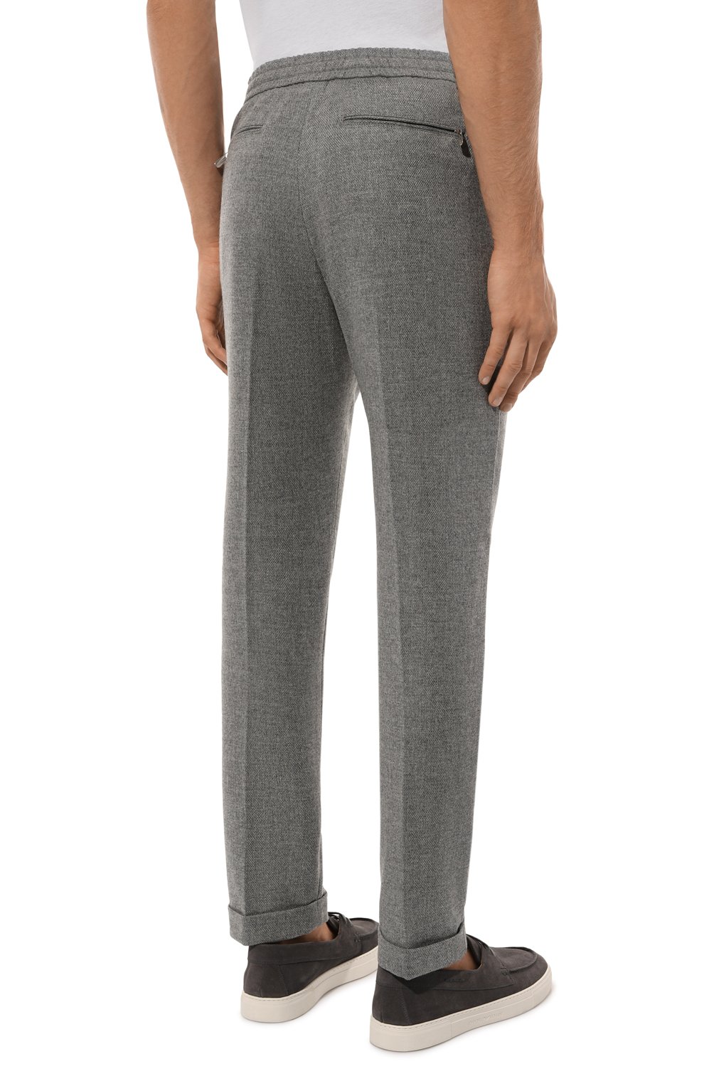 Брюки из шерсти и кашемира MARCO PESCAROLO, арт. CARACCI0L0/5034, фото 4