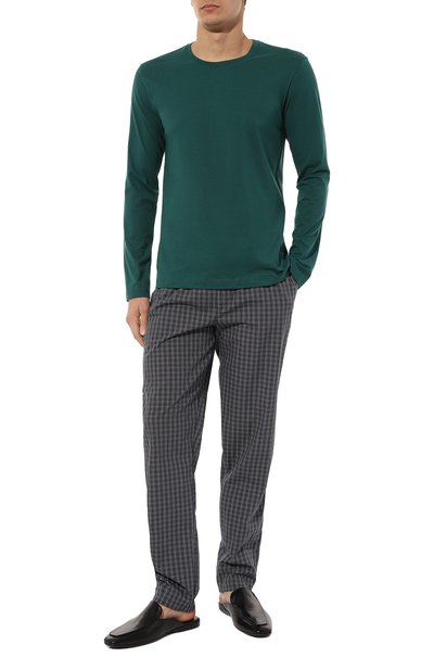 Хлопковый лонгслив HANRO, арт. 075053, фото 2