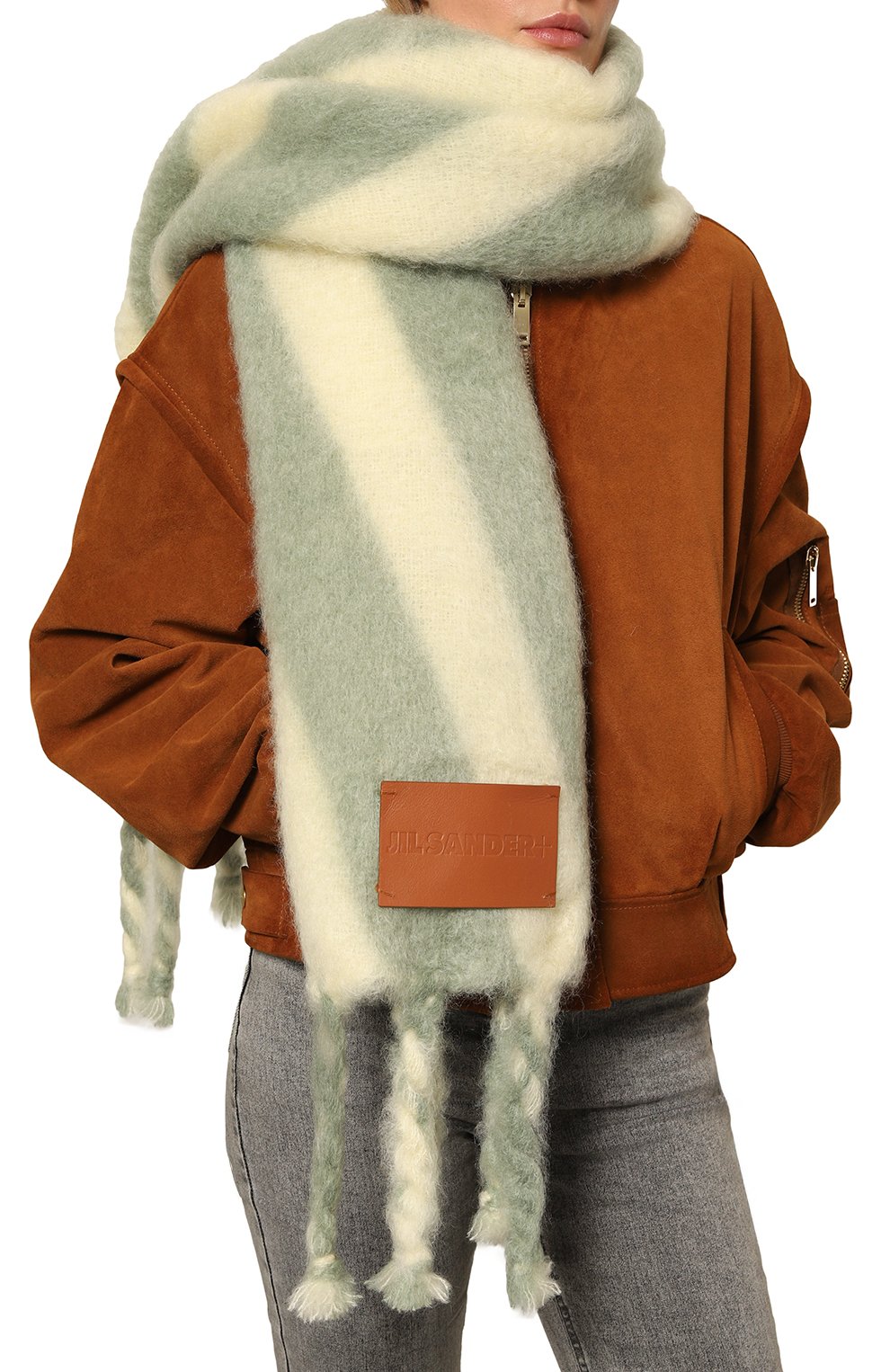 Шерстяной шарф JIL SANDER, арт. J40TE0123/J40041, фото 2