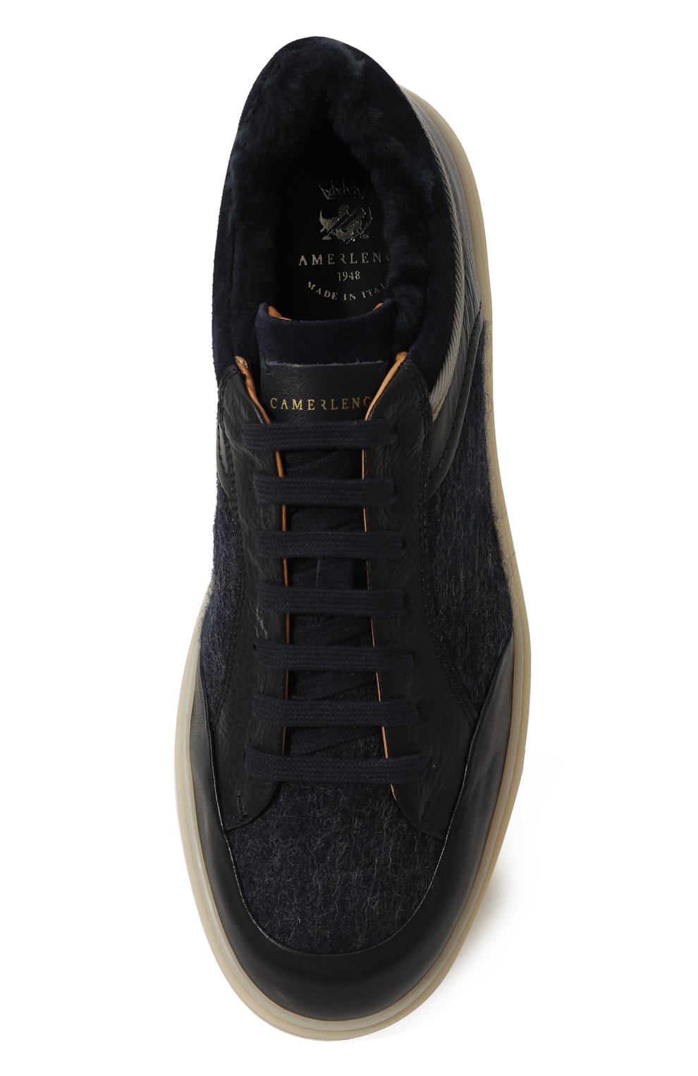 Комбинированные кеды CAMERLENGO, арт. 16615/TIAG0 NAVY, фото 6