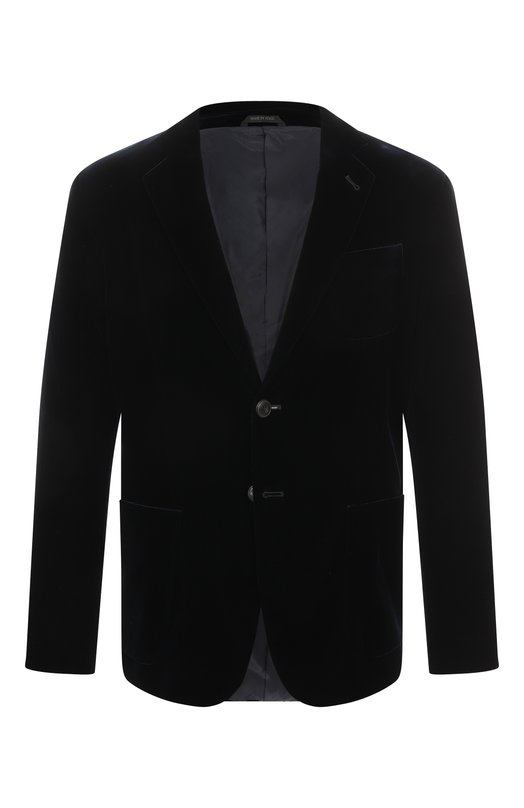 Бархатный пиджак Giorgio Armani GM000621/TE10046 Синий GM000621/TE10046