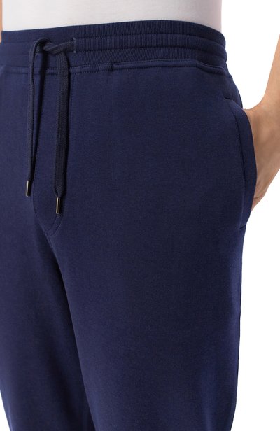 Брюки из хлопка и кашемира BRUNELLO CUCINELLI, арт. MM8313243G, фото 5